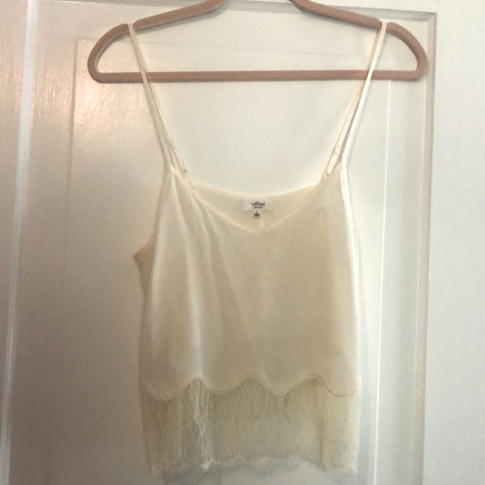Aritzia Wilfred Silk Tank